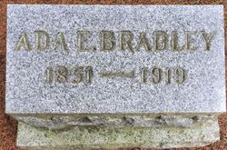 Ada E. <I>Thompson</I> Bradley 