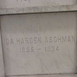Ida <I>Harden</I> Aschman 