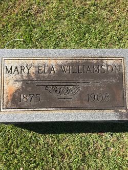 Mary Ela <I>Womack</I> Williamson 