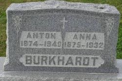 Anna <I>Hoff</I> Burkhardt 