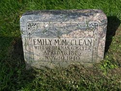 Emily <I>McClean</I> Meyer 