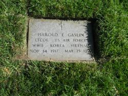 Harold Earl Gaslin 