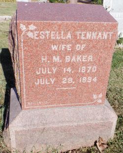 Estella <I>Tennant</I> Baker 