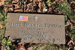 James Monroe Dawson 