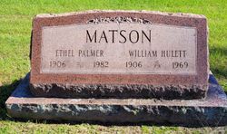 Ethel <I>Palmer</I> Matson 