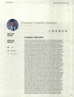 Thomas Franklin Clawson 