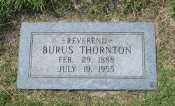 Rev Burus Thornton 