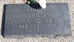 Frances <I>Baker</I> Langley 