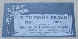 Ruth Emma <I>Braun</I> Freeman 