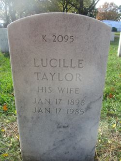 Lucille <I>Taylor</I> O'Connell 