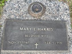 Mary E. <I>Simms</I> Harris 