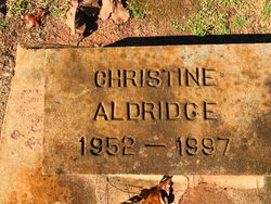 Christine Aldridge 