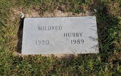 Mildred Sophia <I>Fullerton</I> Hubby 