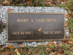 Mary Louise “Teenie” <I>Loft</I> Childress 