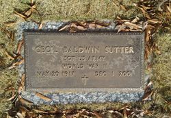Cecil Baldwin Sutter 
