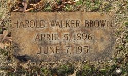 Harold Walker Brown 