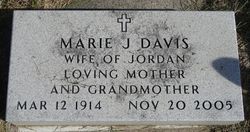 Marie Jane <I>O'Hara</I> Davis 