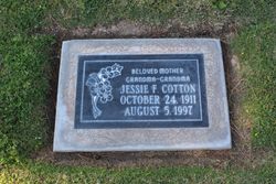 Jessie Fern “Gramma” <I>Hughes</I> Cotton 