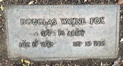 SP4 Douglas Wayne Fox 