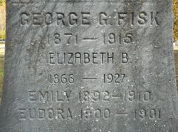 Elizabeth “Betsy” <I>Buckley</I> Fisk 