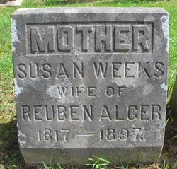 Susan <I>Weeks</I> Alger 