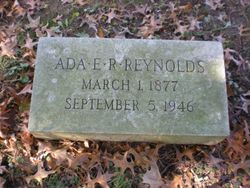 Ada E R Reynolds 