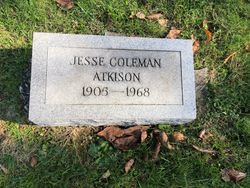 Jesse <I>Coleman</I> Atkison 