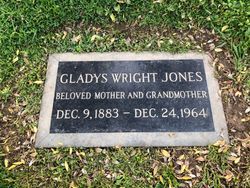Gladys Vail <I>Wright</I> Jones 
