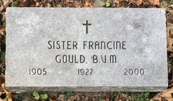 Sr Mary Francine “Genevive” Gould 
