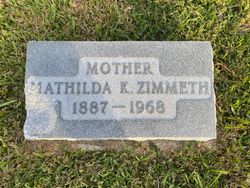 Mathilda Katherine <I>Postels</I> Zimmeth 