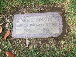 Ann Elizabeth <I>Long</I> Minson 