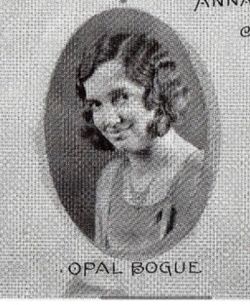 Opal Bernice <I>Bogue</I> Cooley 
