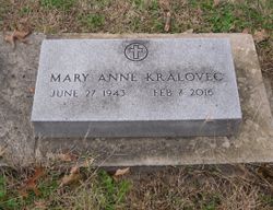 Mary Anne Kralovec 