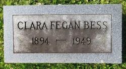 Clara Agnes <I>Fegan</I> Bess 
