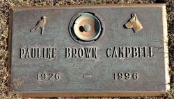 Pauline <I>Brown</I> Campbell 