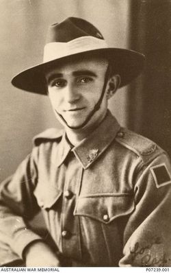 Corporal Raymond Frederick “Ray” Stevenson 