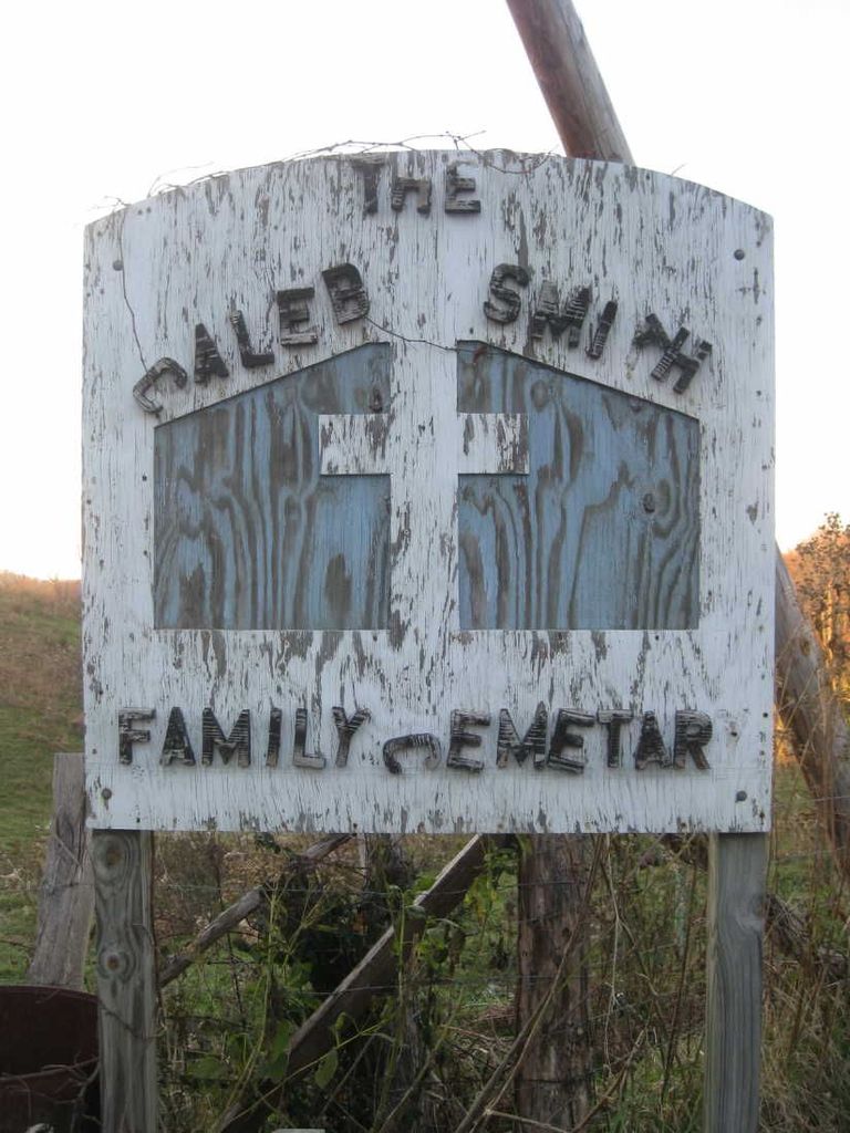 Caleb Smith Cemetery on Rockridge