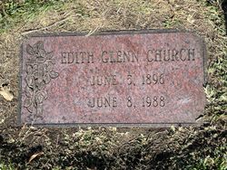 Edith Glenn <I>Inman</I> Church 