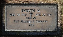 Evelyn M <I>Divis</I> Crowley 