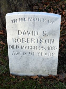 Pvt David S Robertson 