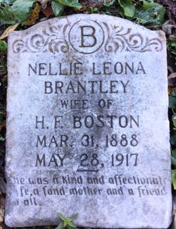 Nellie Leona <I>Brantley</I> Boston 