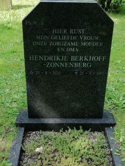 Hendrikje <I>Zonnenberg</I> Berkhoff 
