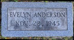 Evelyn Mary Anderson 