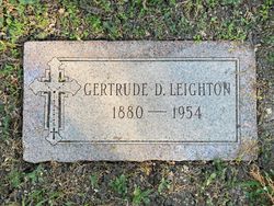 Gertrude Josephine <I>Dwyer</I> Leighton 