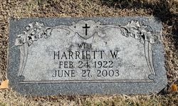 Harriett W. <I>Over</I> Dice 