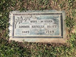 Annie Estelle <I>Young</I> Britt 