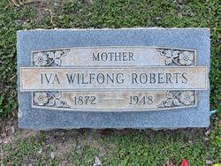 Iva Inez <I>Wilfong</I> Roberts 