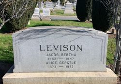 Jacob Bertha Levison 