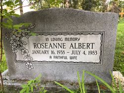 Roseanne <I>Fitzmorris</I> Albert 