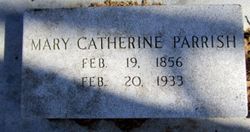 Mary Catherine <I>Short</I> Parrish 